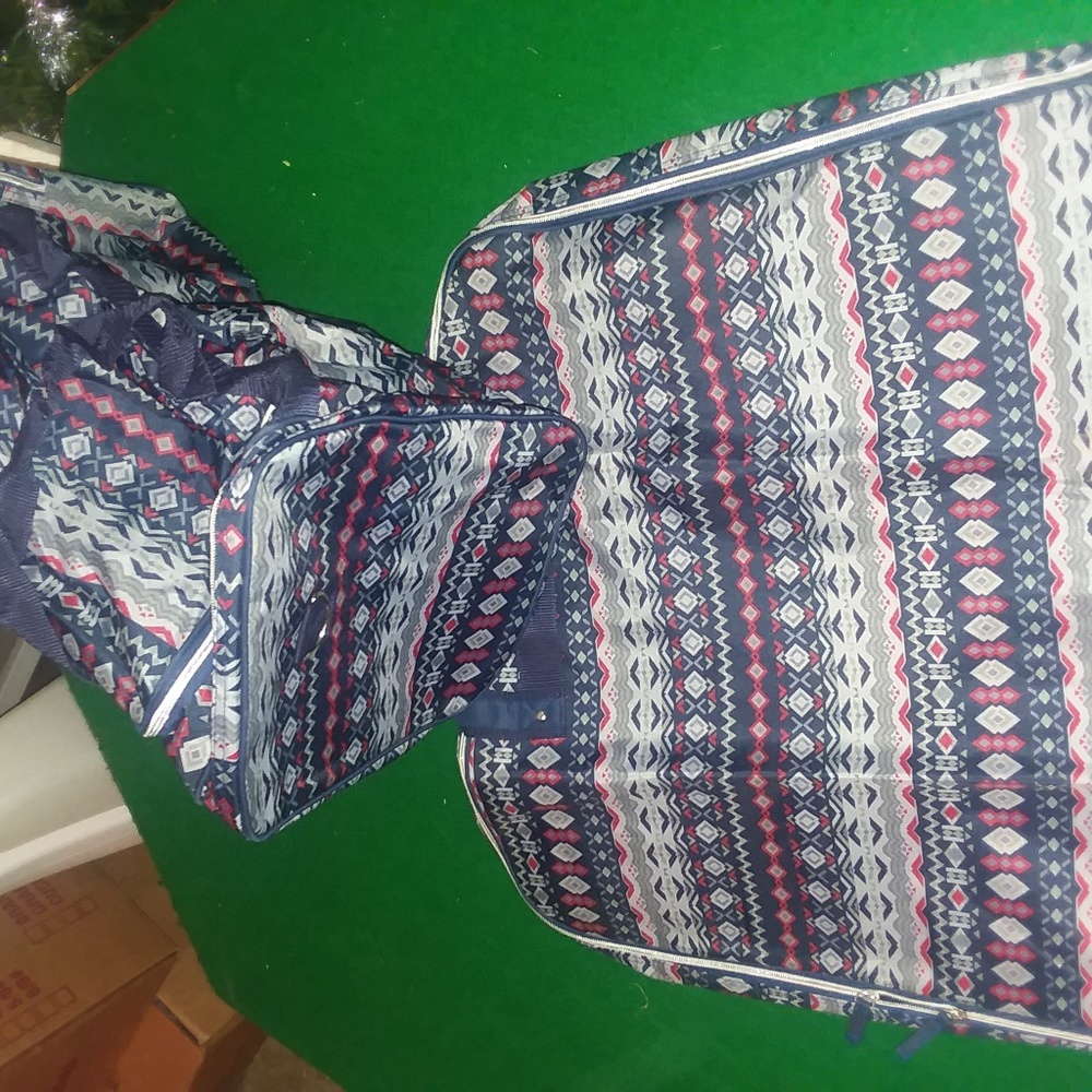 NEW 2 piece matching Bag Set Luggage Carry-Ons